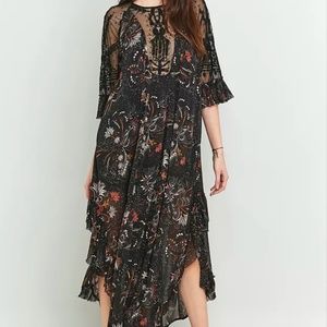 EUC Free People Spirit of the Maxi Dress
